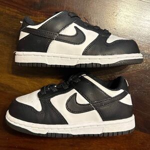 Nike dunk low panda td size 8